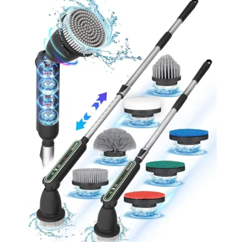 PowerClean Pro™ Electric Spin Scrubber