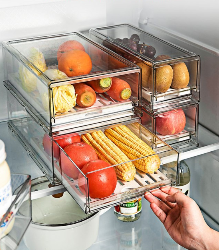 FreshKeep™ Refrigerator Drawer Organizer
