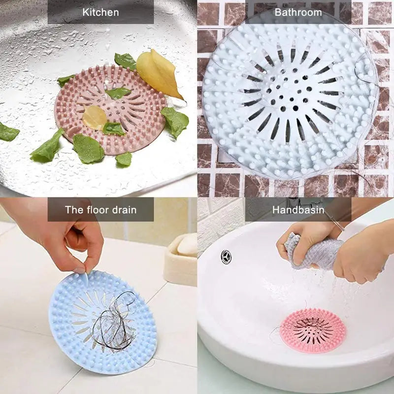 FlexDrain™ 5-Pack Hair Catchers