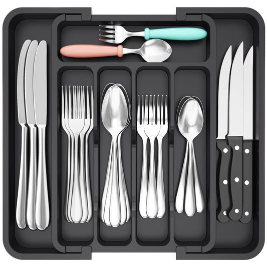 DrawerEase™ Expandable Kitchen Drawer Organizer