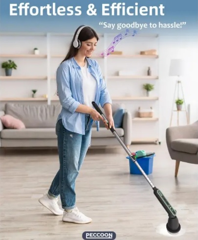 PowerClean Pro™ Electric Spin Scrubber